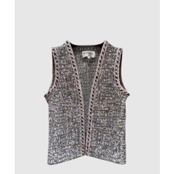 로고 쇼트 코트