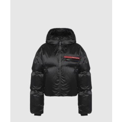 로고 쇼트 코트