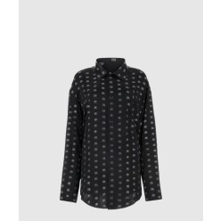 미니멀 라지 핏 셔츠