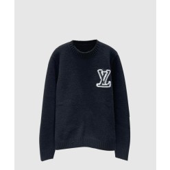 프린트 니트 톱