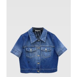 로고 쇼트 코트