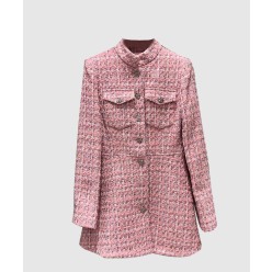 로고 니트 원피스