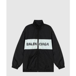 로고 집업 자켓