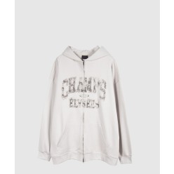 샹젤리제 레귤러 핏 집업 후디