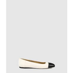 Leather Ballerina Flats Shoes