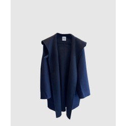 캐시미어 랩 코트