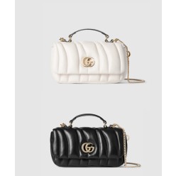 GG 밀라노 미니 탑 핸들백 806017