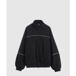 로고 집업 자켓