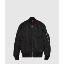 나일론 트윌 봄버 재킷