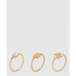 분리형 황동 및 레진 진주 반지 460HR6