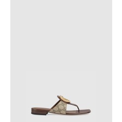 블론디 레더 통 샌들 752659