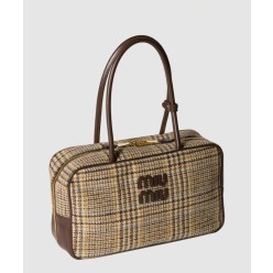 타탄 탑 토트백 5BB163