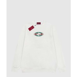 코튼 저지 프린트 스웨트셔츠