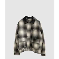 로고 쇼트 코트