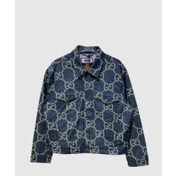 점보 GG 데님 재킷