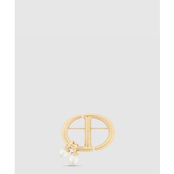 CD Navy 브로치 V0693