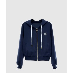 로고 집업 자켓