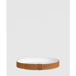 온더로드 버클 양면 가죽 벨트