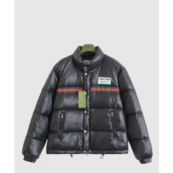 로고패치 테크니컬 방수 다운 패딩