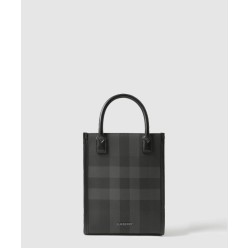 체크 레더 미니백 80684671