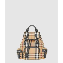 체크 포켓 스몰 백팩 40784711