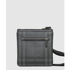 체크 메신저백 4060086