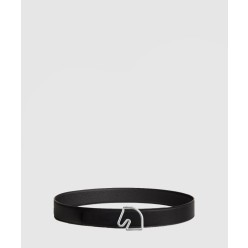 테이트 드 쉐발 양면 가죽 벨트