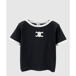 로고 프린트 반팔