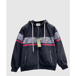 로고 집업 자켓