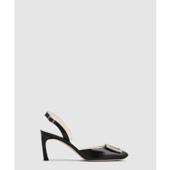 트럼펫 슬링백 펌프스 4003