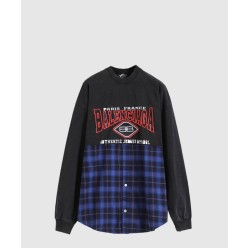 어센틱 패치 긴팔 티셔츠