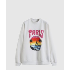 로고 프린트 면 톱