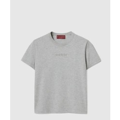 자수 코튼 저지 티셔츠