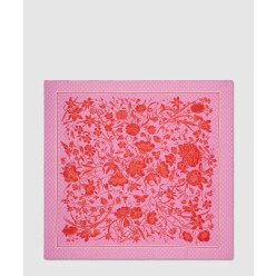 플로라 프린트 실크 스카  788333