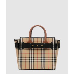 체크 토트백 80268611