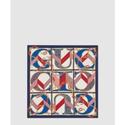 플로라 프린트 실크 스카  739829