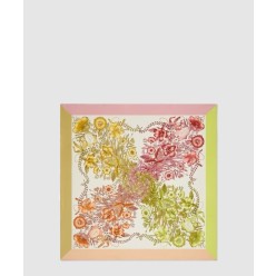 플로라 프린트 실크 스카프 775773