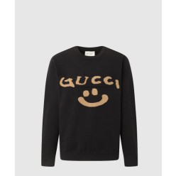 프린트 니트 톱