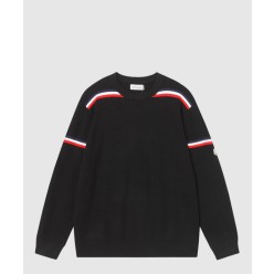 프린트 니트 톱