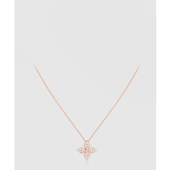 다이아몬드 블라썸 긴 목걸이  Q93522