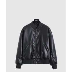 로고 쇼트 코트