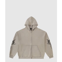 집업 후드 레귤러 핏