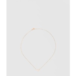 골드 미니 트라이앵글 목걸이 1JCA38