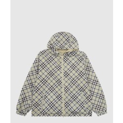 리버시블 체크 재킷