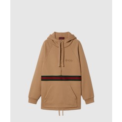 코튼 오버사이즈 후드티셔츠