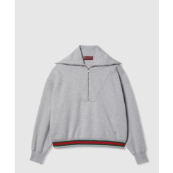 코튼 저지 스웨트셔츠 웹