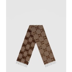 GG 섀도우 울 자카드 스카프  644365