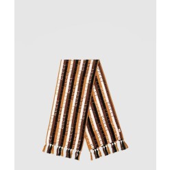 GG 자카드 패턴 니트 스카프  634166