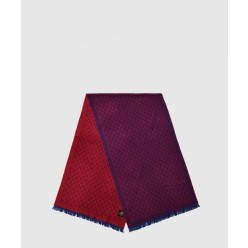 GG 자카드 패턴 니트  스카프  438460