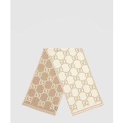 GG 울 자카드 스카프 774419